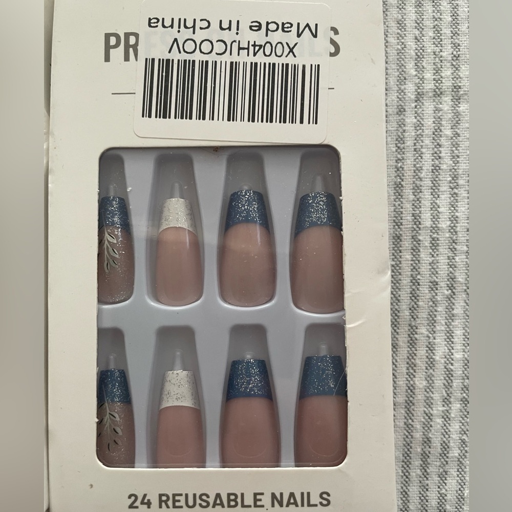 Lot of Assorted False Fake Press On Nails Sets New 7 Sets - Picture 3 of 7